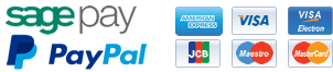 Secure Payments, Paypal, Sagepay
