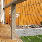 Wire balustrade wire infill