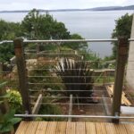 Wire rope balustrade