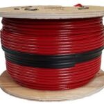 Red PVC Wire Rope