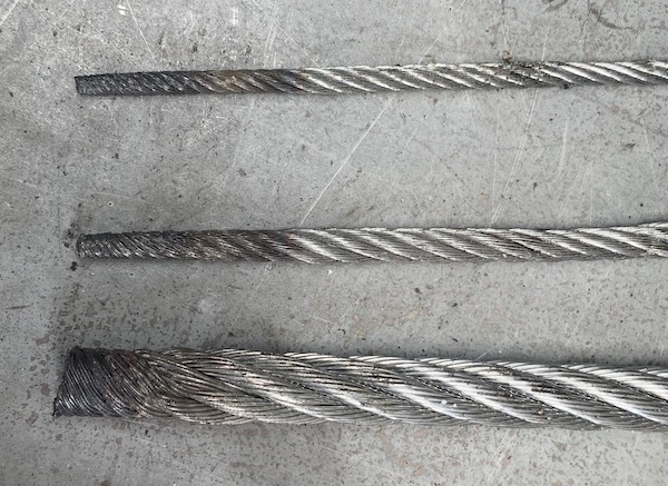 Fused and tapered steel wire rope ends – GS Products Blog