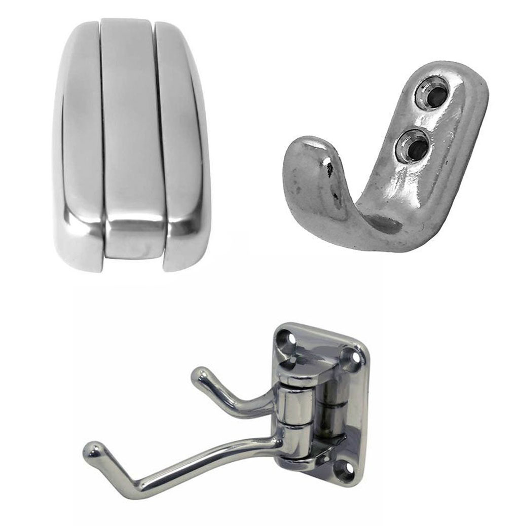 Stainless Steel Coat Hooks