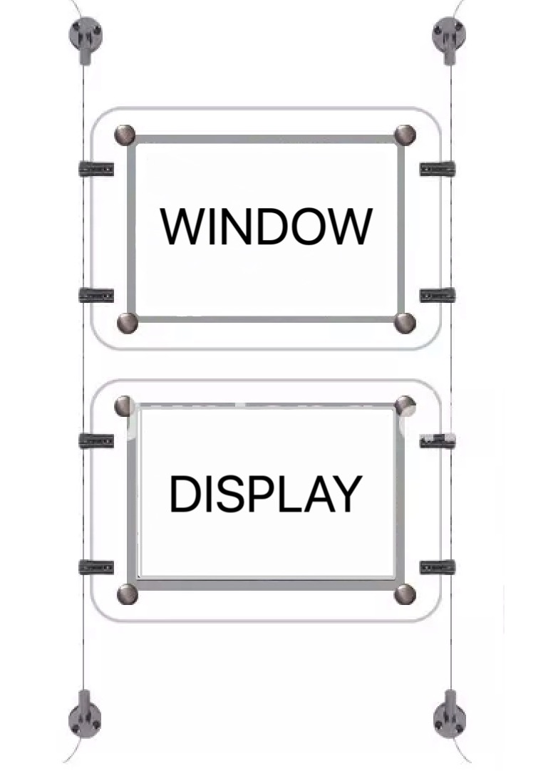 Steel wire hanging systems, ZIP CLIP