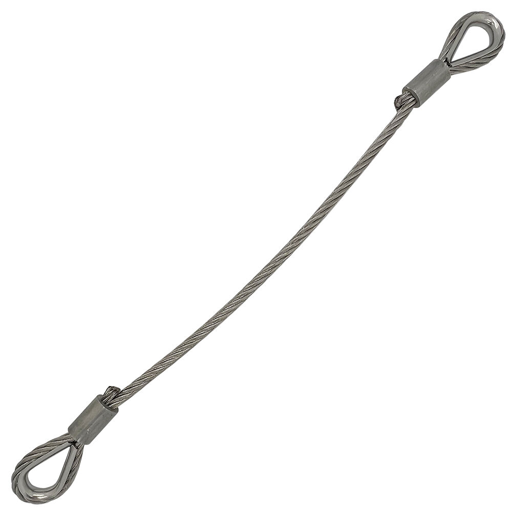 Hard Eye Stainless Steel Wire Rope Sling