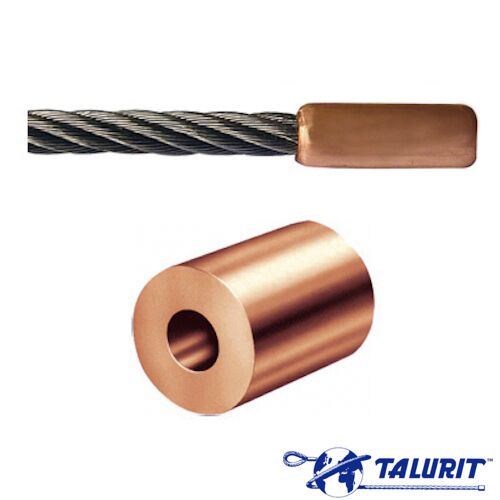 Talurit™ Copper Steel Wire Rope End Stops