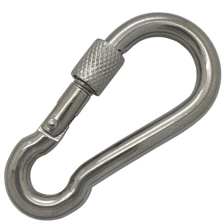 3mm Stainless Steel Carbine Snap Hook