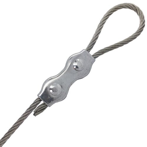 4mm Stainless Steel Duplex Wire Rope Grip | GS Products