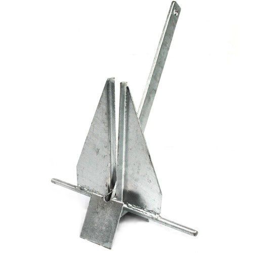 Stainless Steel Cruising Anchor 10KG Crown Anchor Marine Boat Sand Mud Secure (6) 8718 P