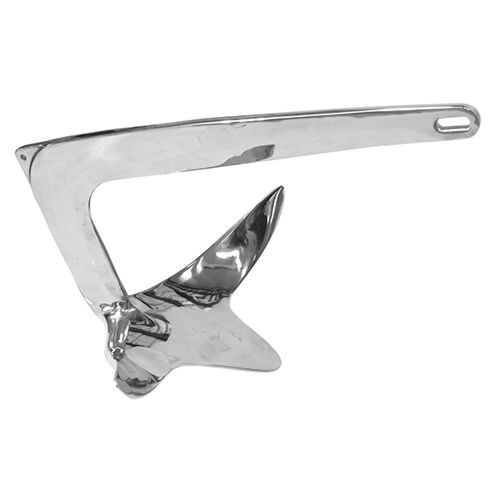 thumbnail image 2 of Stainless Steel Bruce Style Claw Force Boat Anchor 44lbs (20kg 2 of 12