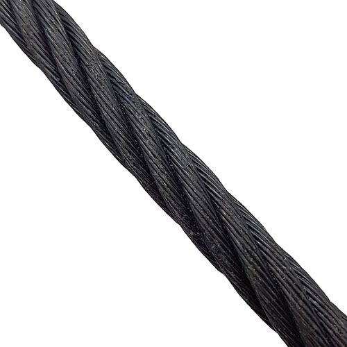 Black Balustrade Wire Rope | 4mm 1x19 Black Stainless Steel Wire Rope
