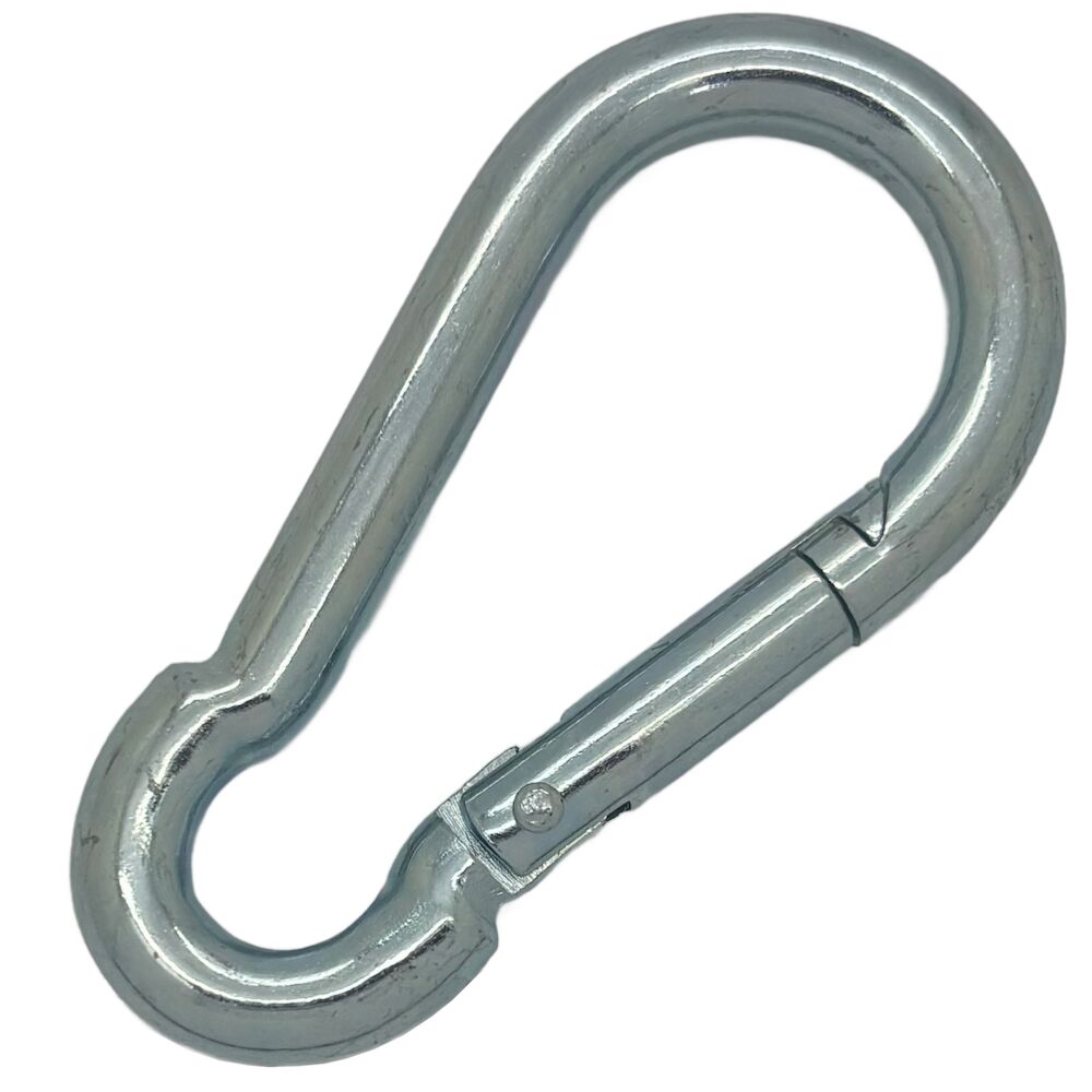 RMH PerformX 4-Pack Spring Loaded Carabiner Clips – 2" Snap Hooks For Camping, Hiking & Keychains