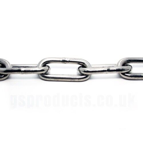 4mm Stainless Steel Long Link Chain 50 Meter Reel