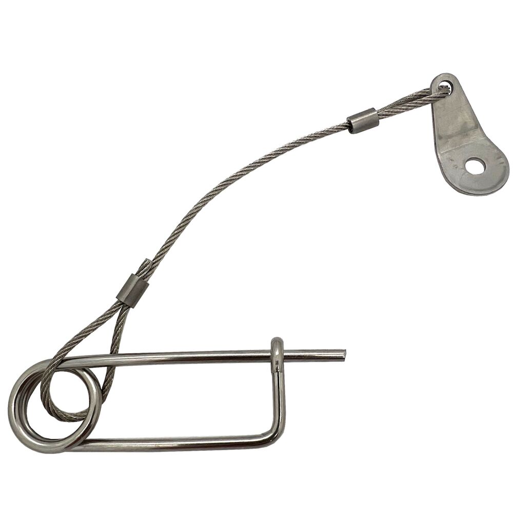Alloygold 80 Pcs 6 Sizes Stainless Steel Hitch Pin Clip R Clips - View #4