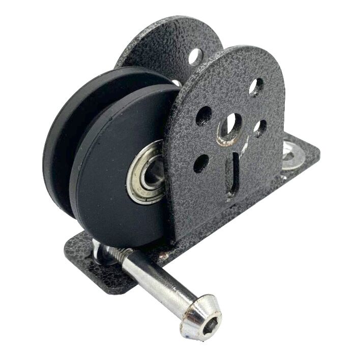 70mm Heavy Duty Aluminum Alloy Pulley Wheel For Gym Equipment - Stainless Steel Swivel