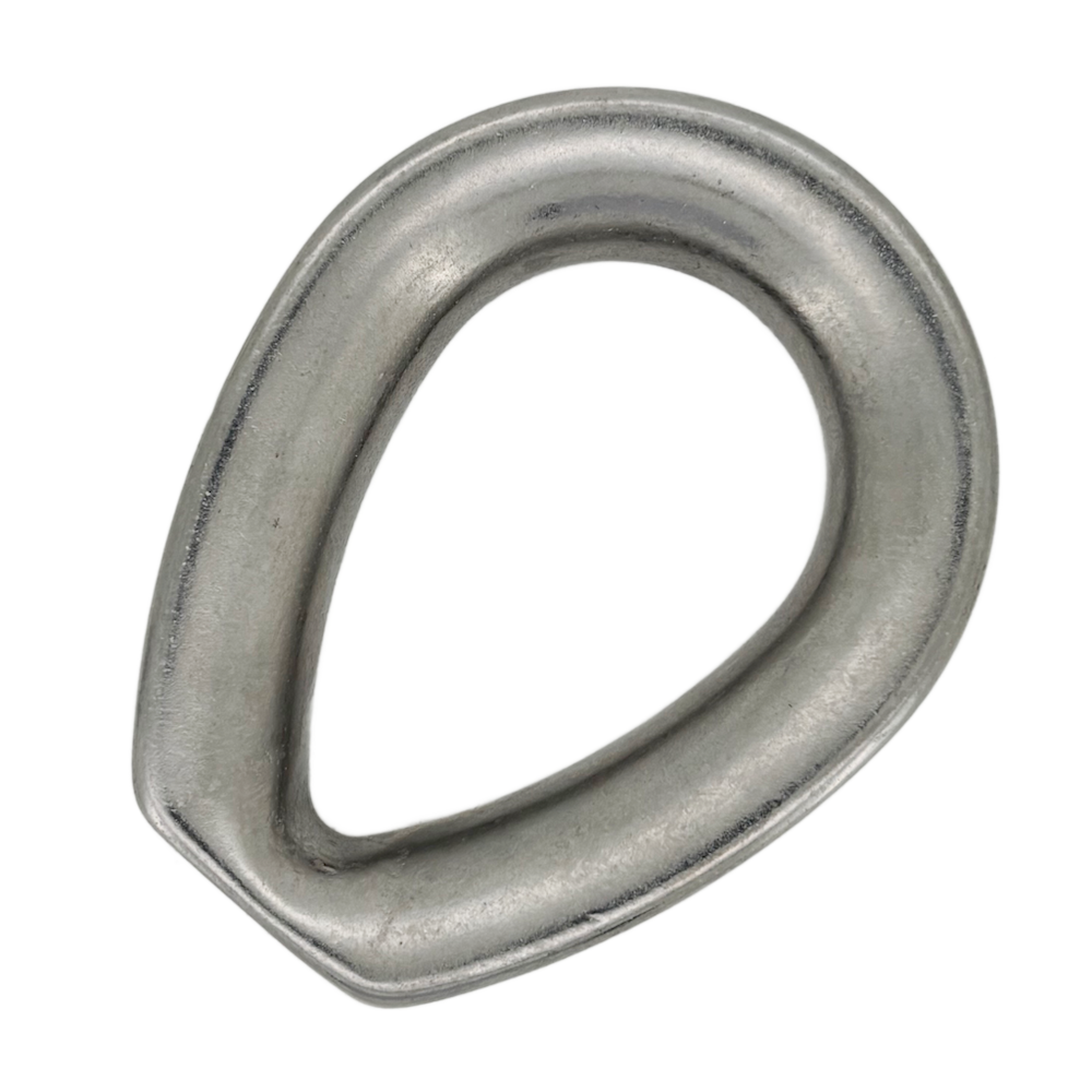 12mm stainless steel wire rope thimble - Solid pattern