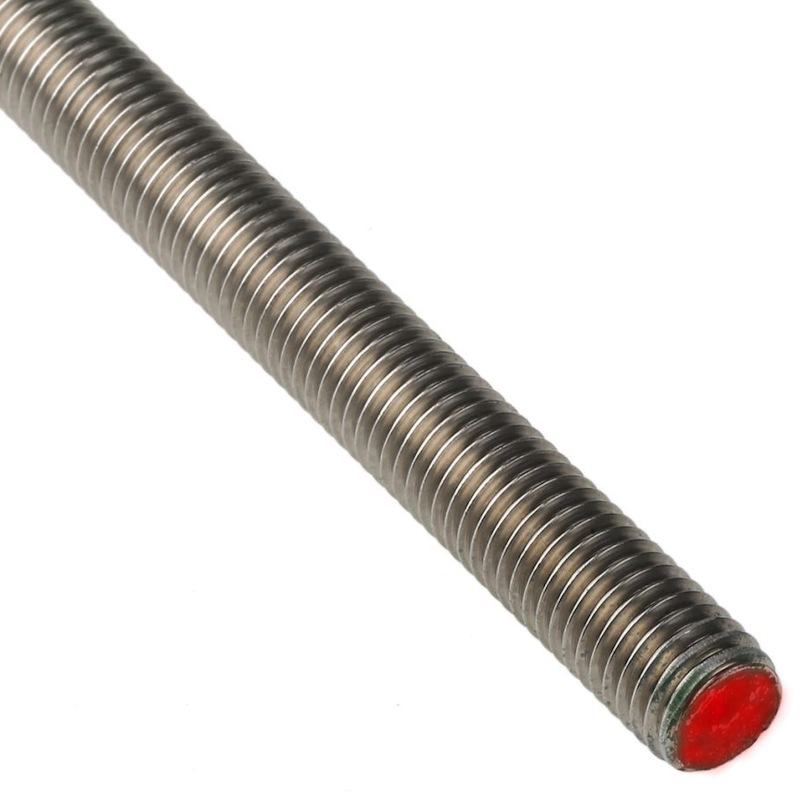 M8 X 1 Meter Solid Brass Threaded Rod – Allthread Stud Bar, 8mm, Bolt World