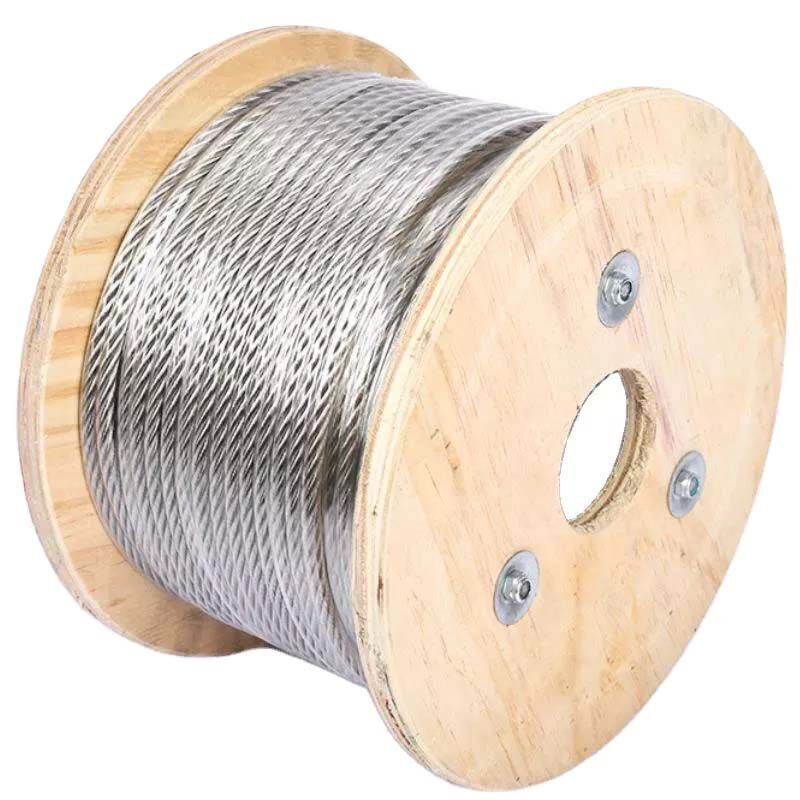 6mm 7x19 stainless steel wire rope x 50 meters