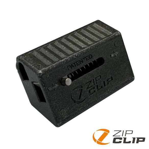 Black Zip-Clip Rize Wire Rope Grips | Blackened Wire Grips