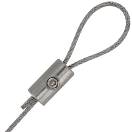 1.5mm stainless steel wire rope loop clamp