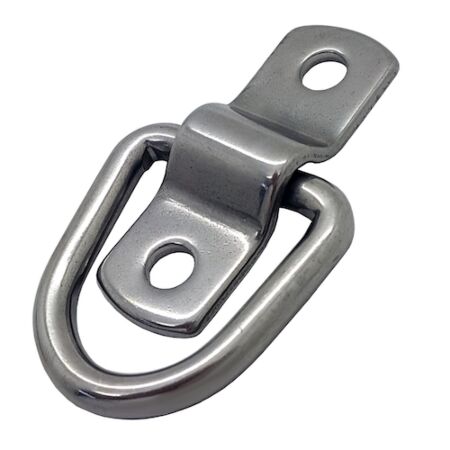 Stainless Steel Lashing Ring on Plate