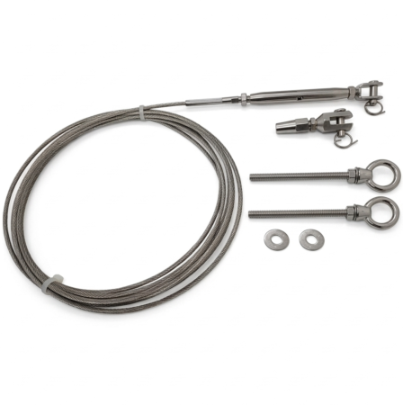 6mm stainless steel wire rope balustrade DIY Kit commercial grade