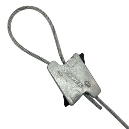 Wire rope b-lock grips