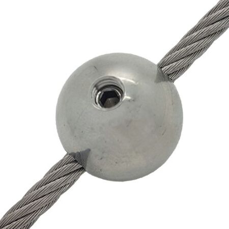 Stainless Steel Wire Rope Threaded Ball Terminal