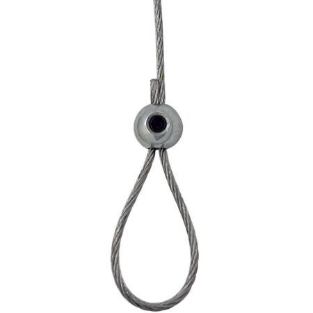 BZP Steel Ball Loop Clamp on Wire Rope