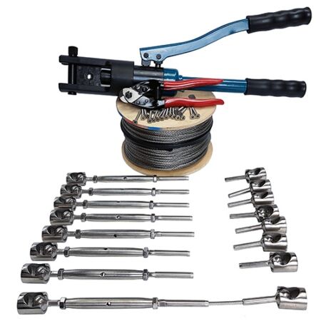 100m Stainless Steel Wire Balustrade Kit