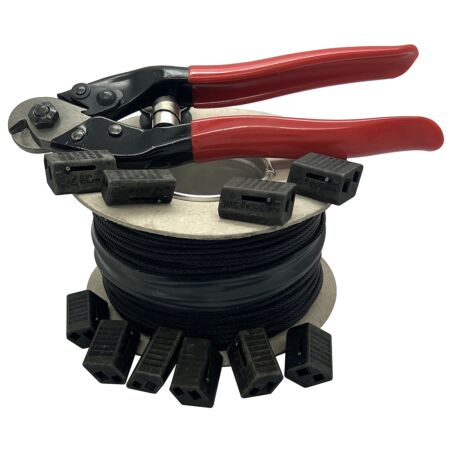 KL100 Zip-Clip Rize Steel Wire Rope Grip (1mm Wire)