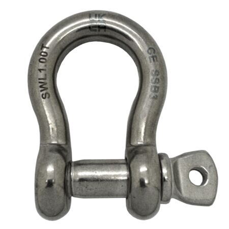 0.33ton stainless bow shackle
