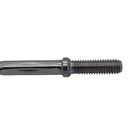 BZP Mini Swage Stud (M6 x 20mm) - 3mm Wire Rope