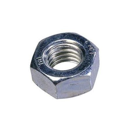 BZP Steel Full Hex Nuts Grade 8