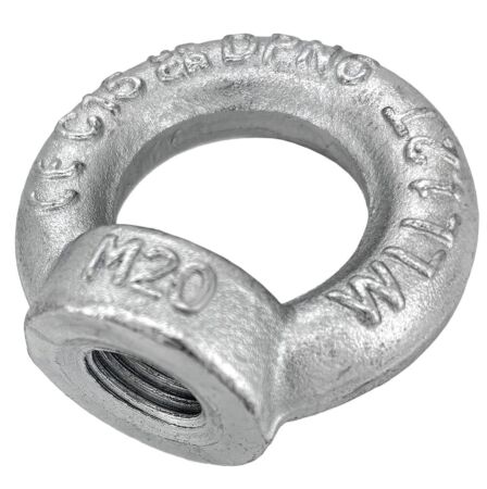 BZP Steel Eye Nuts Lifting M6 M8 M10 M12 M16