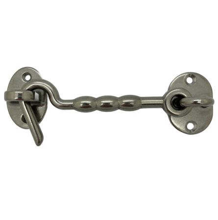 4" 100mm stainless cabin door hook