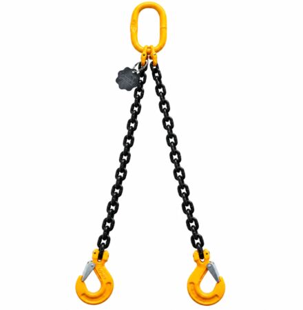 Grade 80 chain sling double leg lifting sling