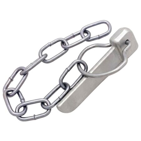 Flat Cotter Trailer Pin and Chain - trailer pin - GS PRODUCTS