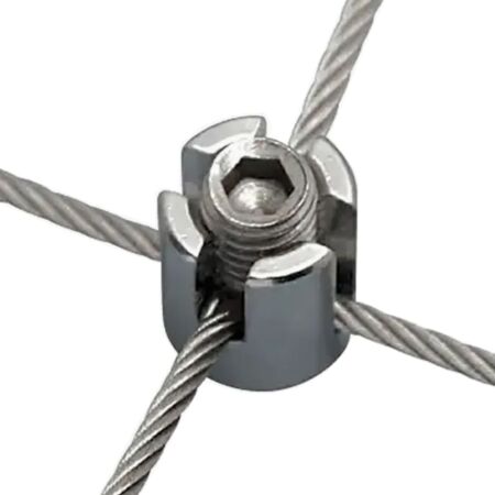 Wire Rope trellis cross clip 2mm 3mm 4mm 5mm 6mm 
