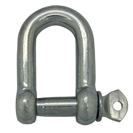 10mm galvanised steel d shackle
