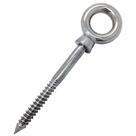 Woodscrew lag thread eye bolt 5mm 6mm 8mm 10mm 12mm 