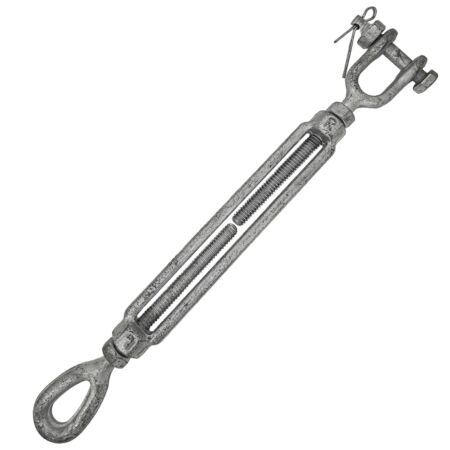 5/8" Eye/Jaw Galvanised Turnbuckle