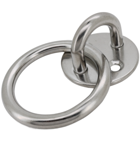 Stainless steel round eye ring plate