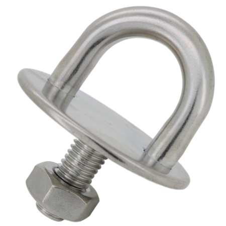 Eye plate with stud fixing