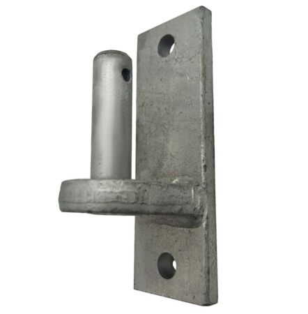 19mm Galvanised Steel Gate Hook Oblong Plate