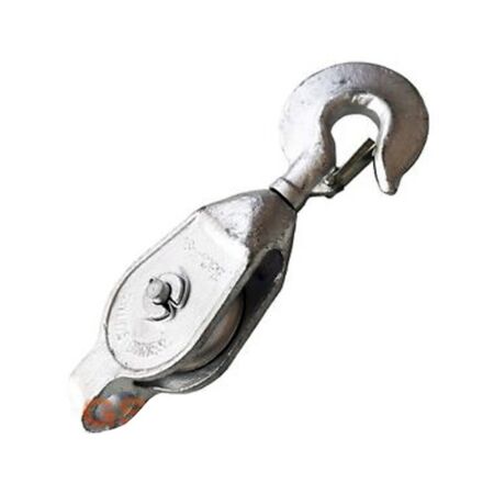 3" swivel hook gmi block pulley