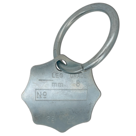 Grade 80 sling ID tag