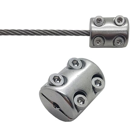 Stainless Steel Wire Rope Heavy Duty End Stopper