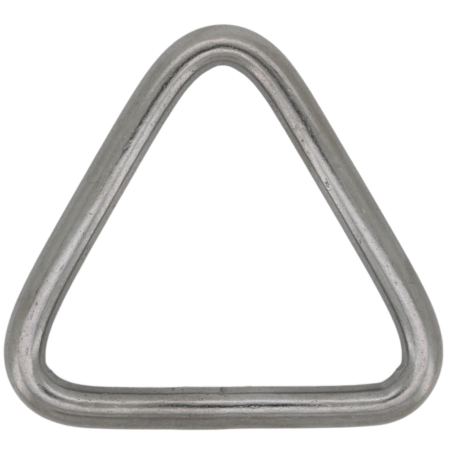 8mm Stainless Steel Triangle Ring
