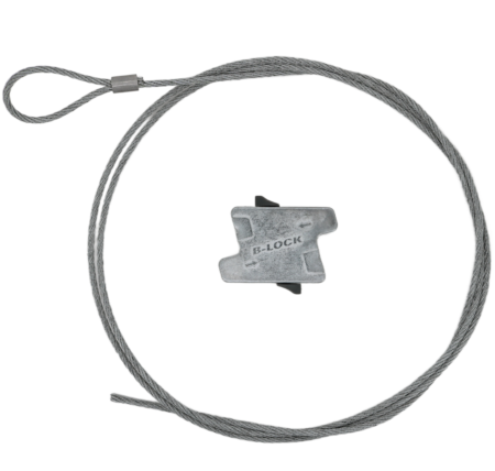 Gripple B-Lock Wire Rope Hanging Kit - Soft Eye