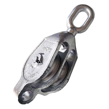 5"-Swivel-Oval-Eye-Galvanised-Malleablle-GMI-Pulley-Block-Single-Sheave